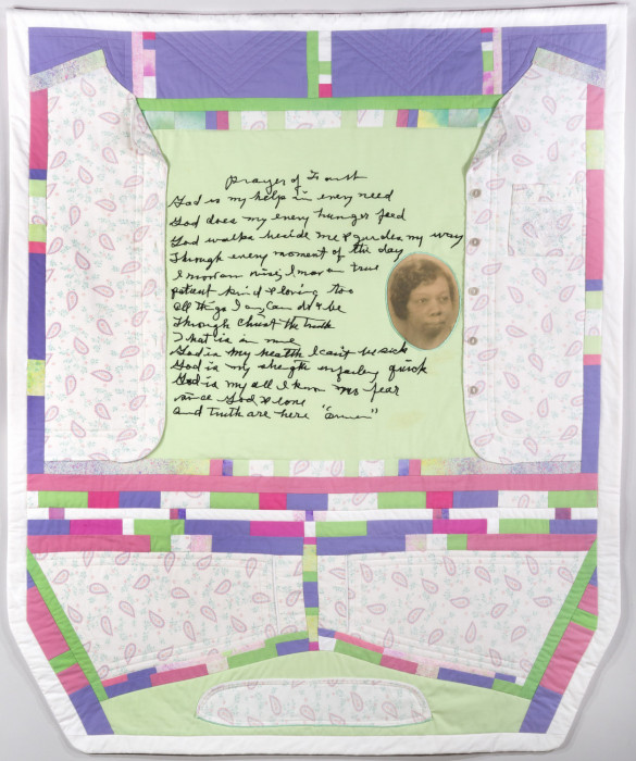 Matrilineal Praise Song: Conteporary Art Quilt by Betty Leacraft